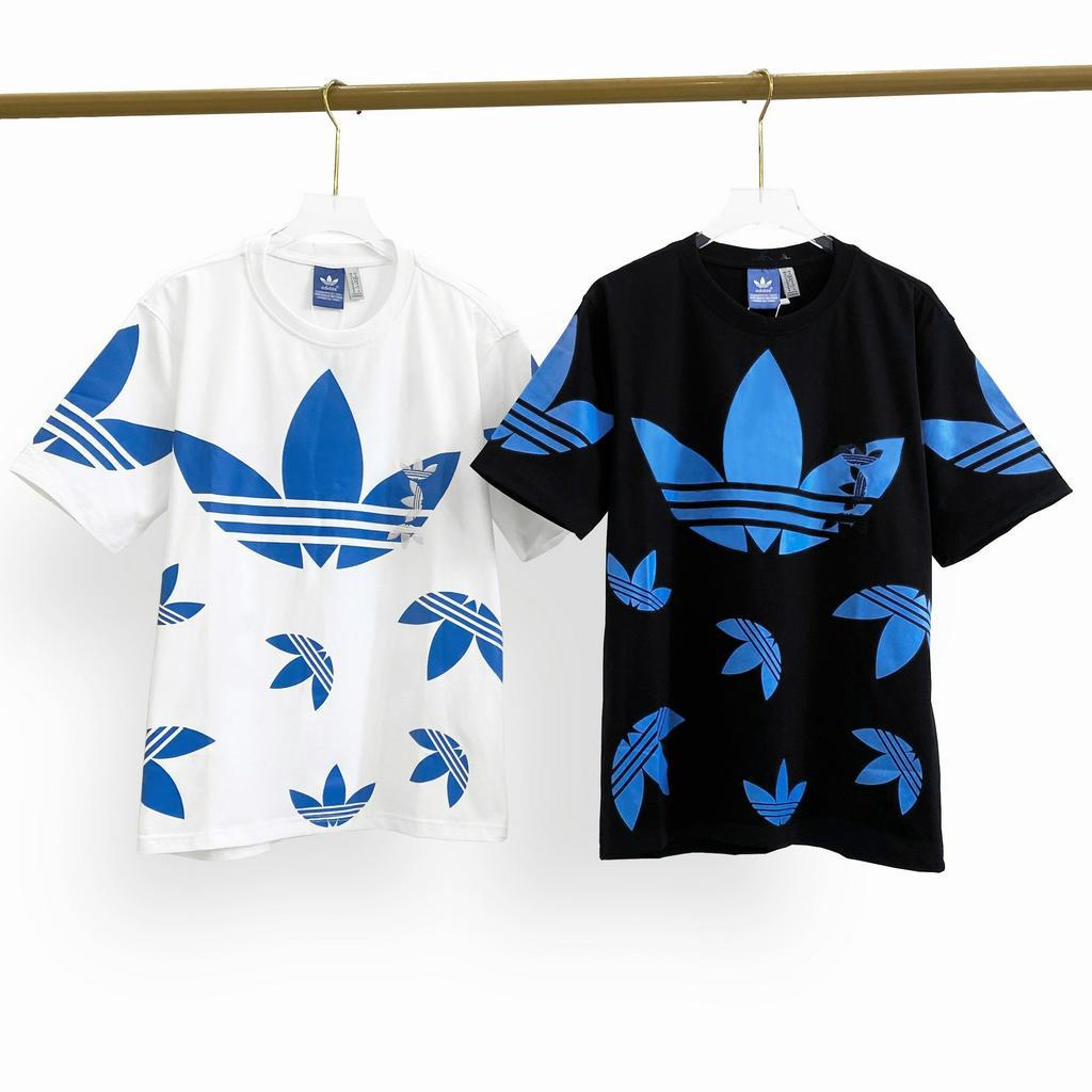 Áo Thun A.di.das Họa Tiết Full Lá Chất Vải Mềm Mịn, Thoáng Mát, Chuẩn Hàng Xuất Xin.