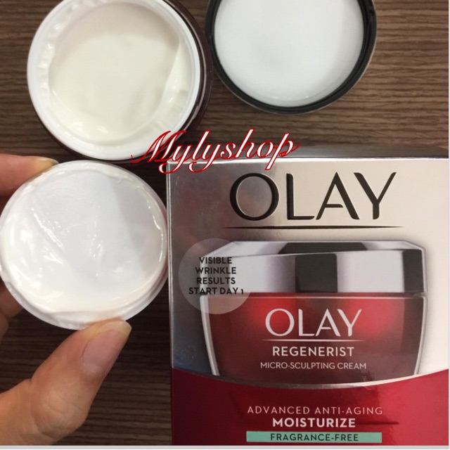 Kem dưỡng ẩm chống lão hoá Olay Regenerist Micro Sculpting cream 48g