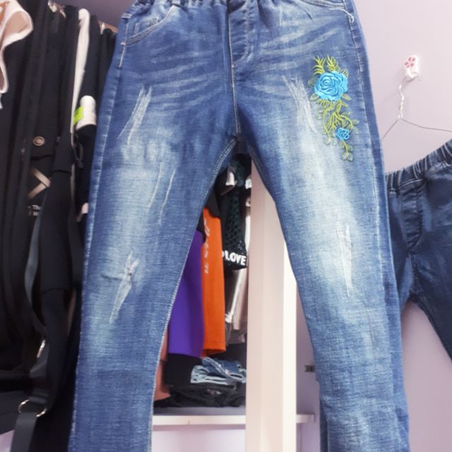 Quần jeans dành cho lứa tuổi từ 8--11