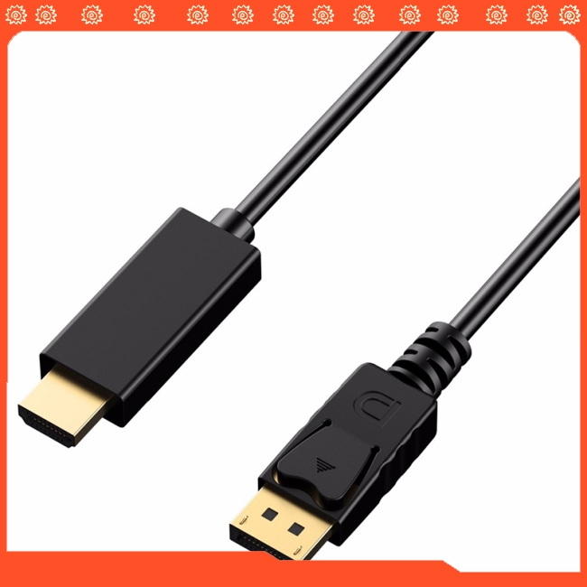 Cáp chuyển giao diện DisplayPort sang HDMI 1.8mm tiện dụng cho máy tính