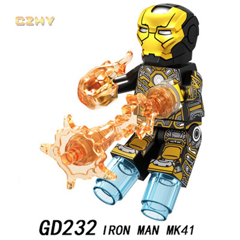 Bộ Đồ Chơi Lego Xếp Hình Iron Man Gd230-237