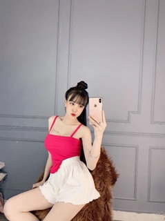 Quần đùi ống rộng {hình chụp thật}