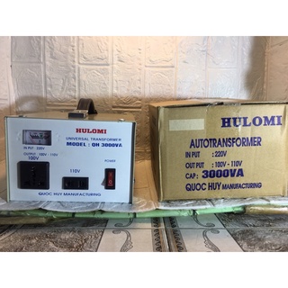 Biến áp tự ngẫu (100% dây đồng) 220-110 công suất 2000Va và 3000Va