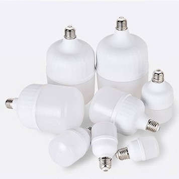 Bóng Đèn Led 50W 40W 30W 20W 15W 10W 5W Bulb Trụ Nhựa Siêu Sáng,Tiết Kiệm Điện, ( MUA 10 TẶNG 1 BÓNG BÚP trụ 5w)