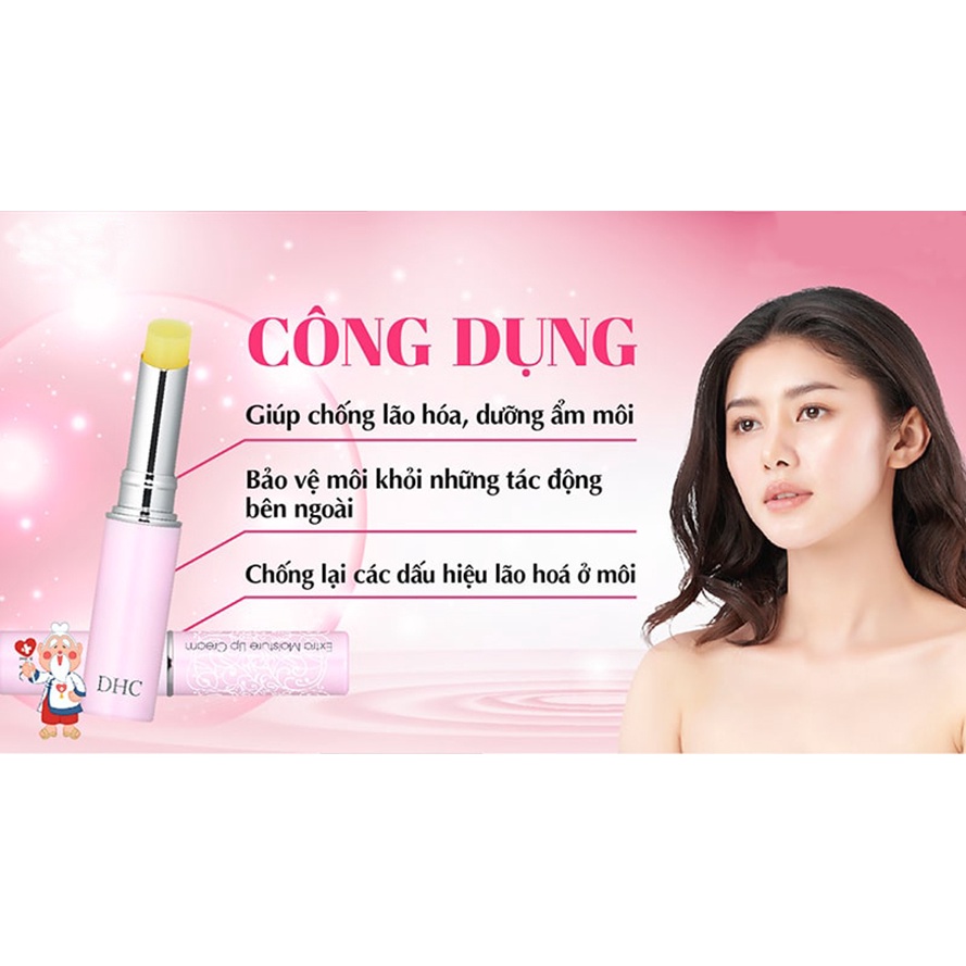 [Mã BMBAU50 giảm 7% đơn 99K] Son dưỡng cao cấp DHC Extra Moisture Lip Cream 1,5g