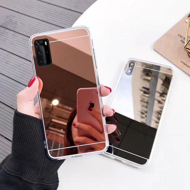 Ốp Điện Thoại Mềm Tráng Gương Họa Tiết Hoa Hồng Vàng Sang Trọng Cho Samsung Galaxy S22 S21 S20 Plus Ultra S20 S21 FE Lite