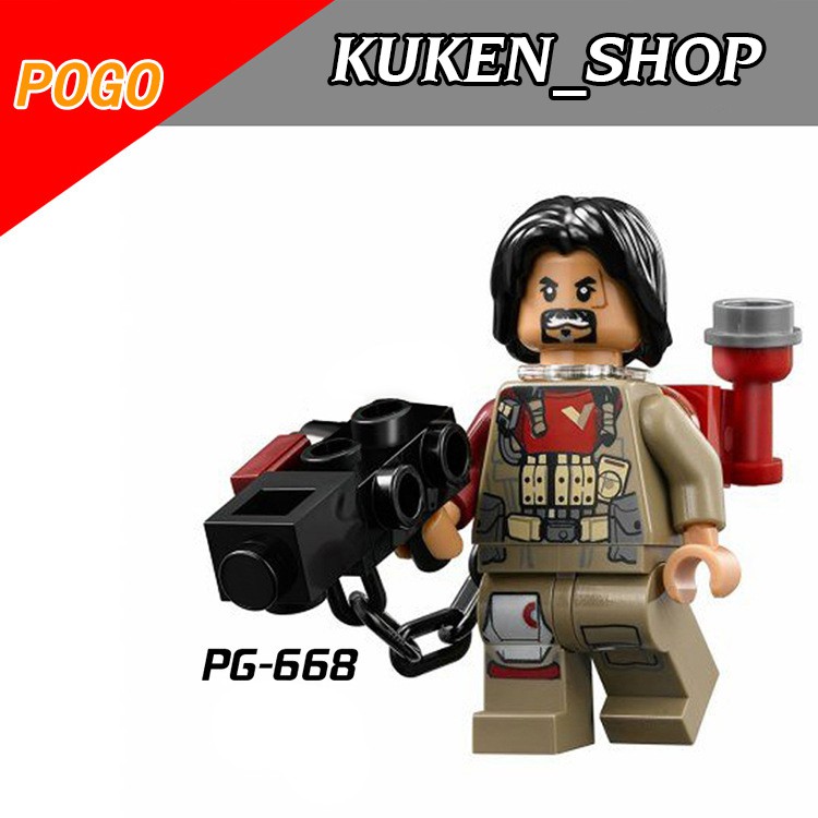 Minifigures Star Wars Mẫu Nhân Vật Darth Malgus Chirrut Imwe Palpatine - PG8024 - Mini Cuộc Chiến Giữa Các Vì Sao