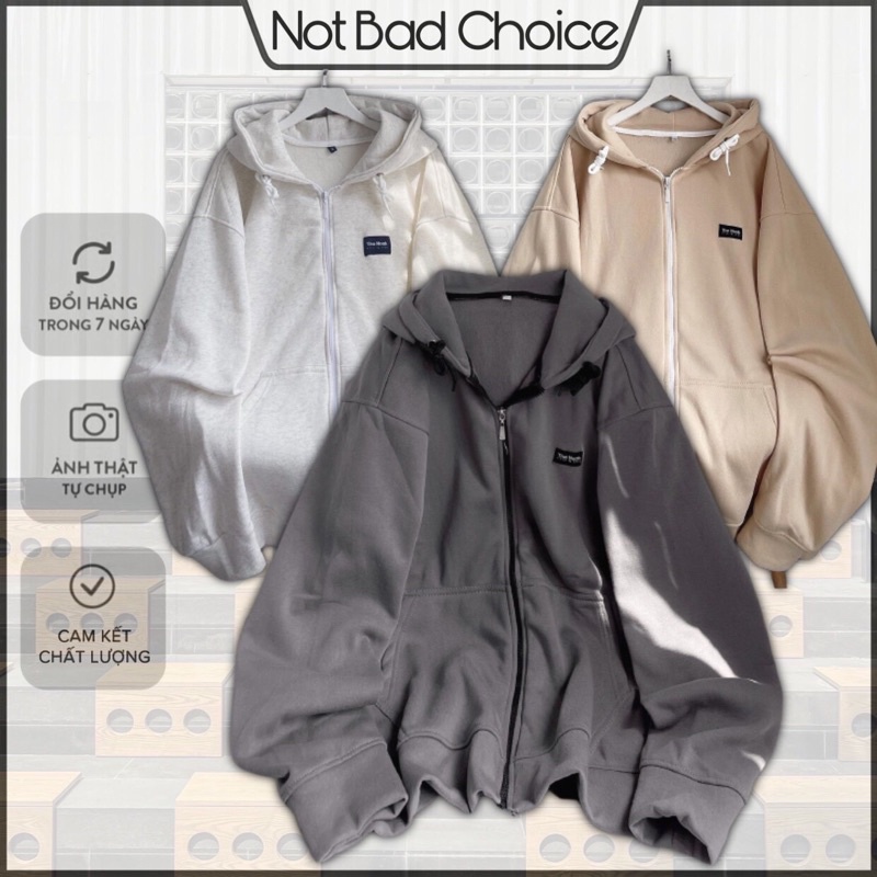 Áo Khoác Nỉ Unisex THE NOAH TAG ulzzang unisex