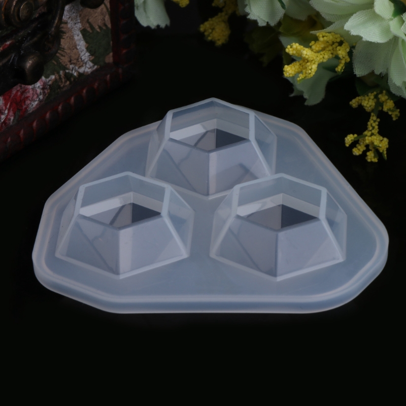Khuôn silicon làm bánh tạo hình viên kim cương  độc đáo