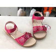 Sandal bé gái BlTIS 28-37 ❤️ Giày quai hậu học sinh gắn 3 bông hoa xinh xắn DTB070288