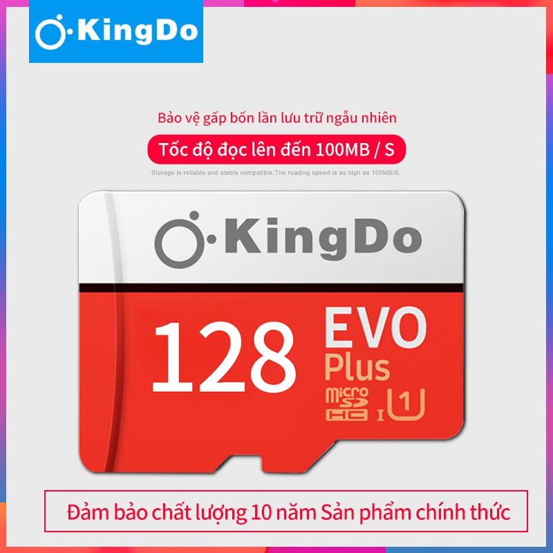【Tai nghe bluetooth miễn phí】Thẻ nhớ Micro Sd cấp 10 tốc độ 100mb / S Tf U3 4k  128GB 64GB | BigBuy360 - bigbuy360.vn