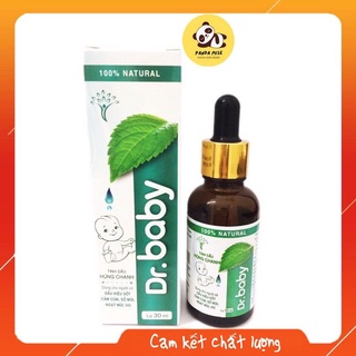 Tinh dầu húng chanh Dr.Baby 30ml_ 100% từ thiên nhiên.