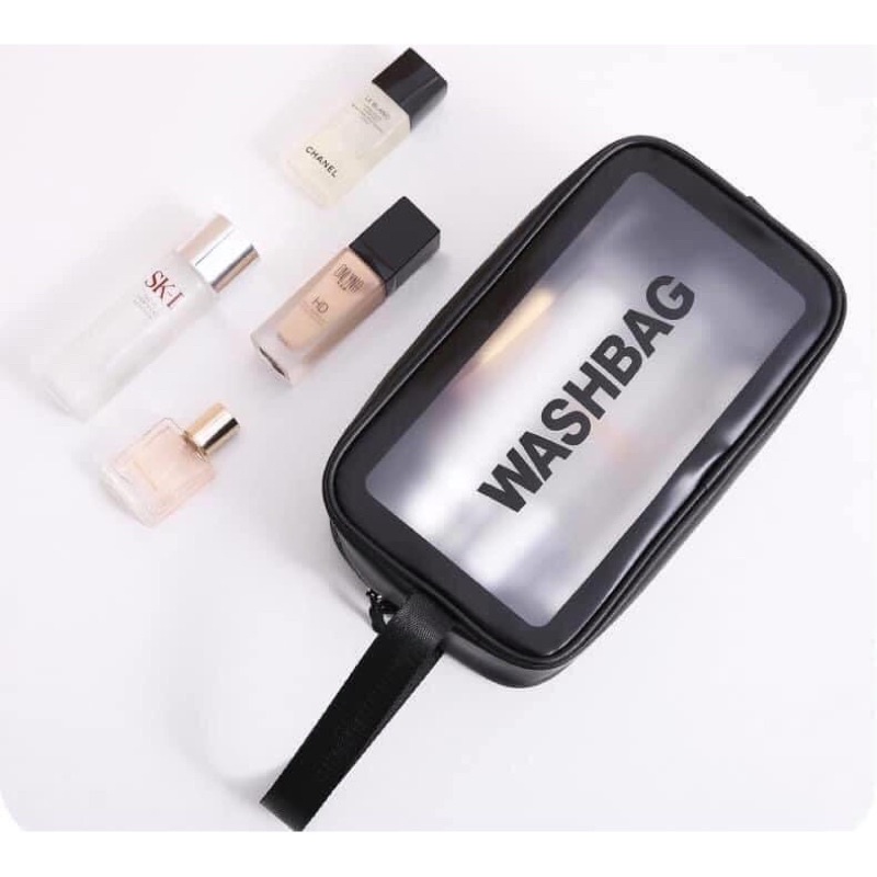 SET 3 TÚI NHỰA TRONG  ĐỰNG MỸ PHẨM SANG CHẢNH