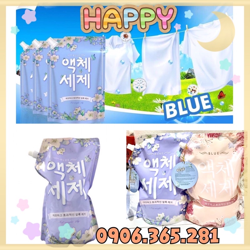 HH NƯỚC GIẶT BLUE HÀN QUỐC - SIÊU THƠM NỨC MŨI Đảm bảo uy tín chất lượng