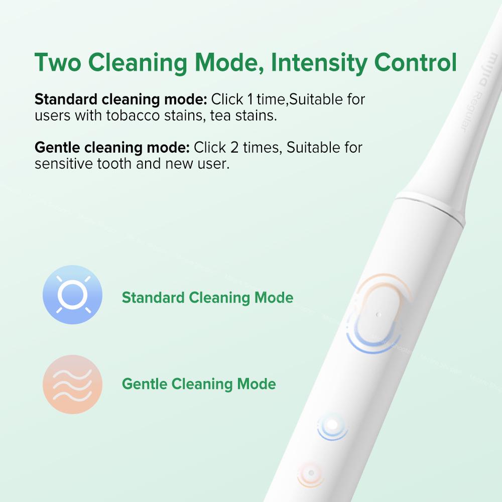 Bàn chải điện Mijia T100 - Pin sạc - Kháng nước ipx7 - bảo vệ nướu - bàn chải đánh răng điện siêu nhẹ 46g
