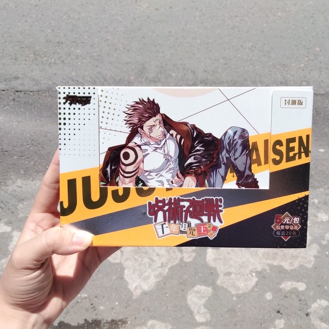 Thẻ nhân phẩm Jujutsu Kaisen thẻ ảnh anime siêu hot