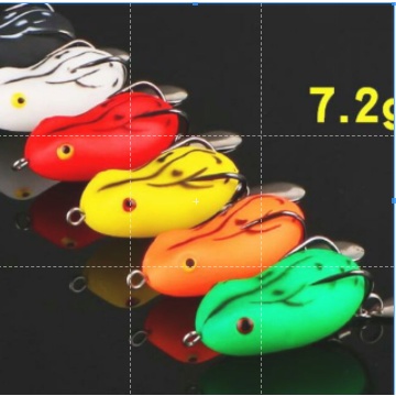 Mồi câu luze,mồi giả nhái hơi Frog Too