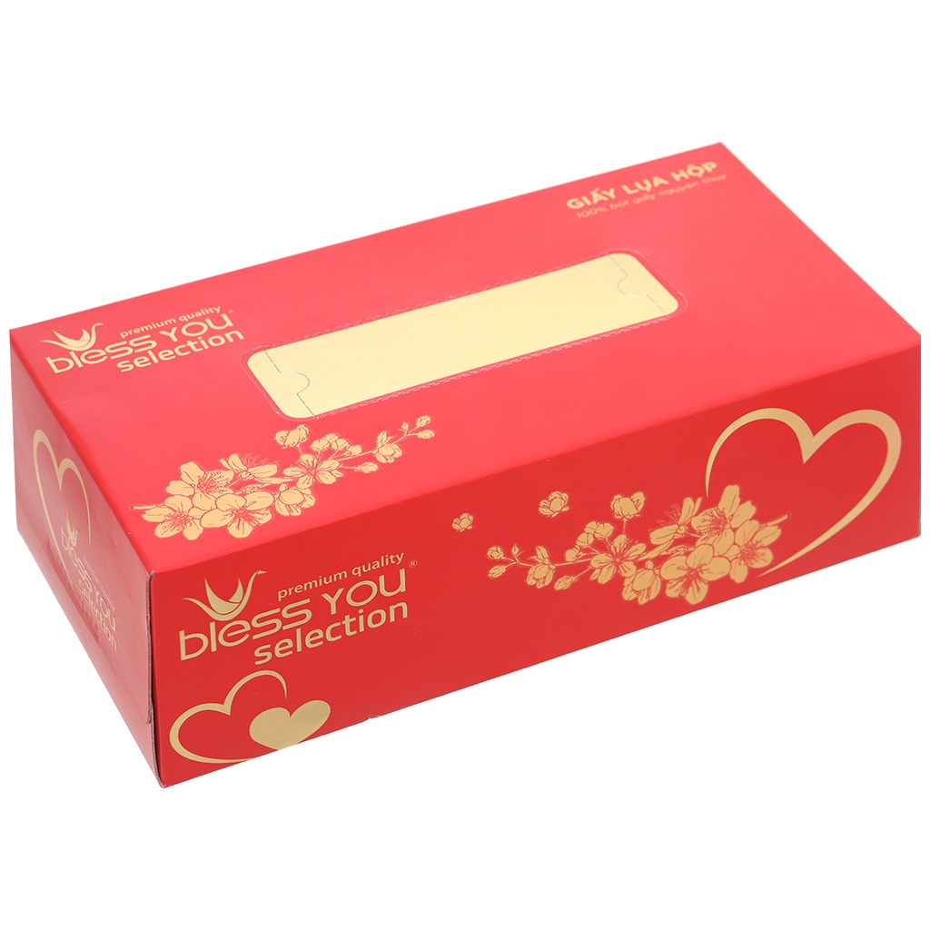 Giấy hộp rút Bless You 2 Lớp(100 Tờ/ Hộp)