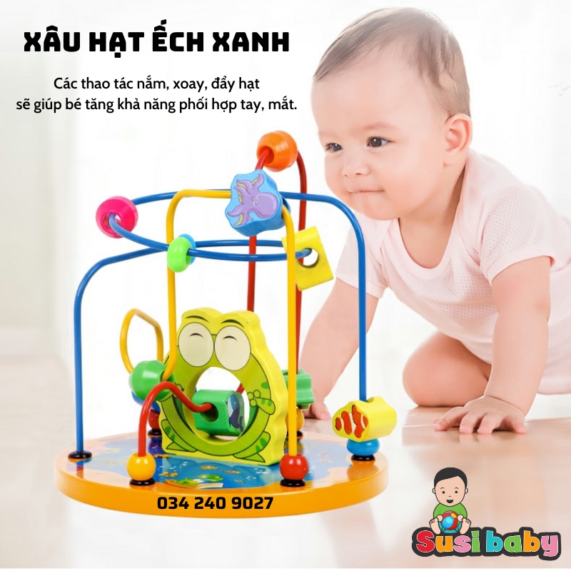 [Freeship] Hộp đồ chơi trí tuệ 8in1 lập phương đa năng phát triển kỹ năng cho bé