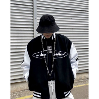 Áo Bomber Jacket Đen Basic Unisex Nam Nữ 2 Lớp Chất Đẹp K017