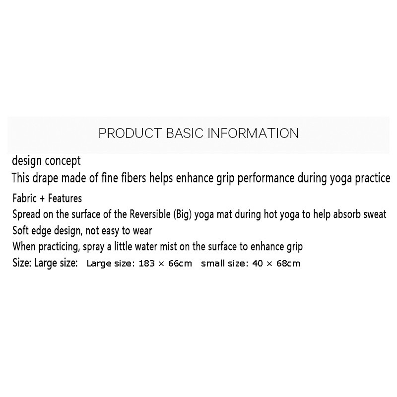 Lululemon    Khăn Tập Yoga Vải Sợi Nhỏ Thấm Hút Tốt Chống Trượt Chuyên Dùng