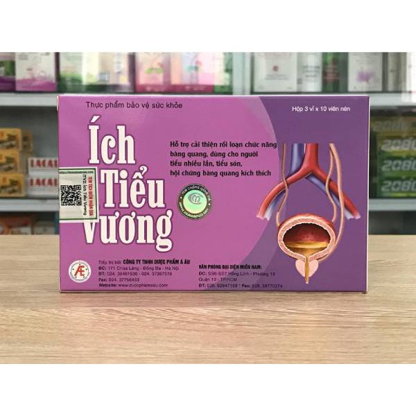 Ích tiểu vương -  CẢI THIỆN CHỨC NĂNG THẬN – GIẢM TIỂU ĐÊM TIỂU NHIỀU LẦN · – Hỗ trợ rối loạn chức năng bàng quang