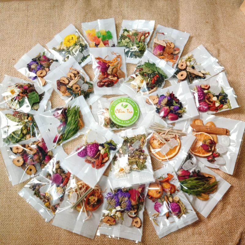 [Mã 267FMCGSALE giảm 8% đơn 500K] 💥 TẶNG BÌNH THỦY TINH - SÉT 32 VỊ TRÀ THẢO MỘC GÓI NHỎ | BigBuy360 - bigbuy360.vn