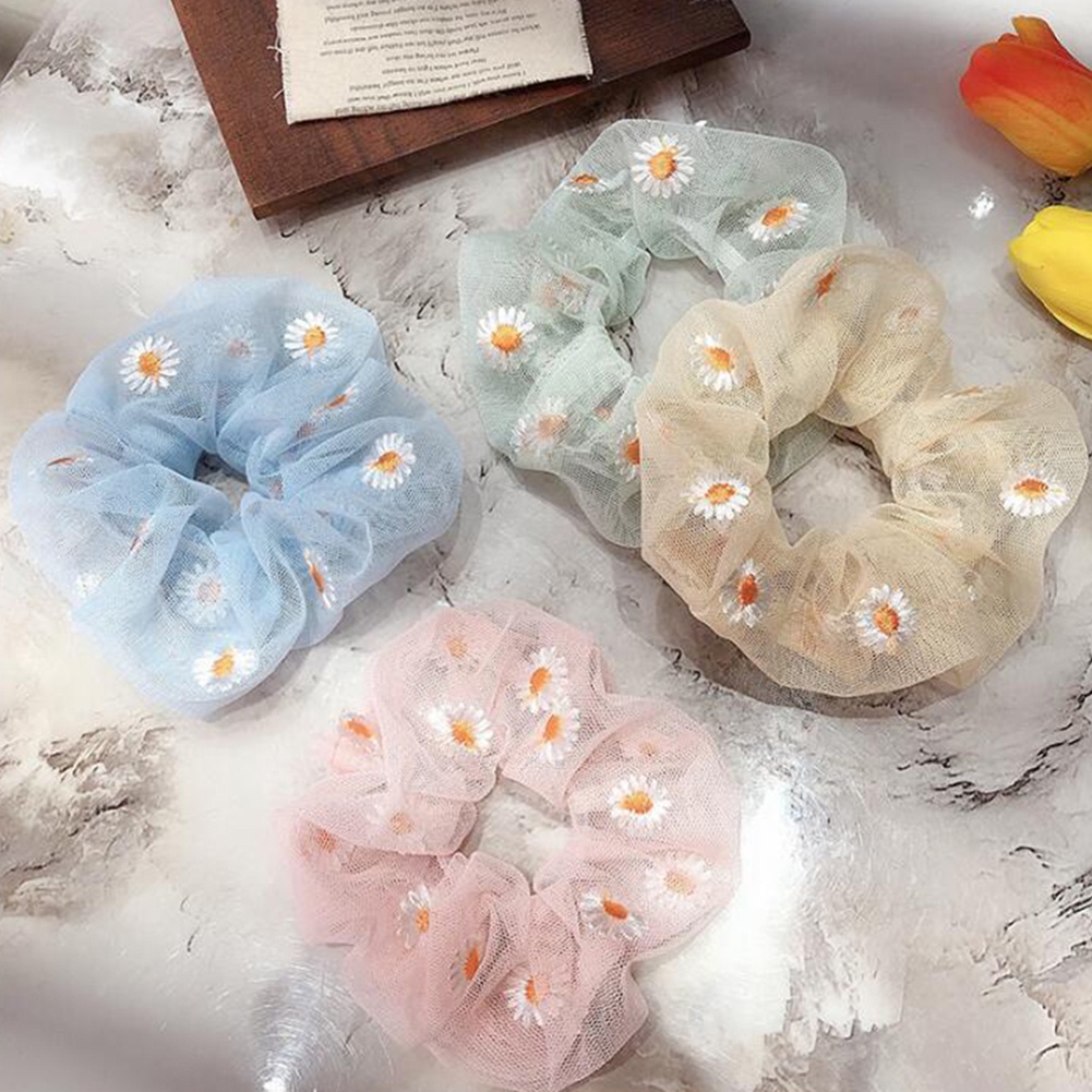 Set 3 Dây Buộc Tóc Co Giãn Thời Trang Cho Nữ