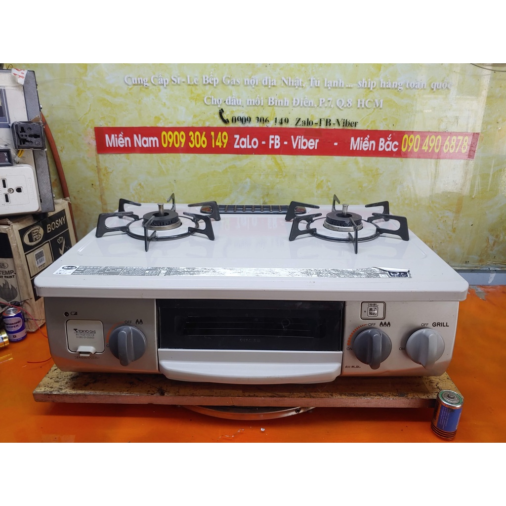 Bếp gas nội địa Nhật Tokyo Rinnai RT33NJHS 002975 2015 1 đổi 1 KẾT BẠN ZALO 0909306149 GỬI HÌNH & VIDEO THỬ BẾP