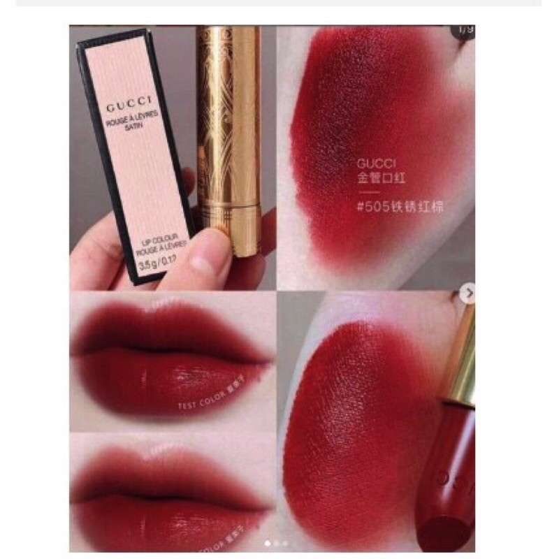 Son gucci 505 Janet rust ( matte)