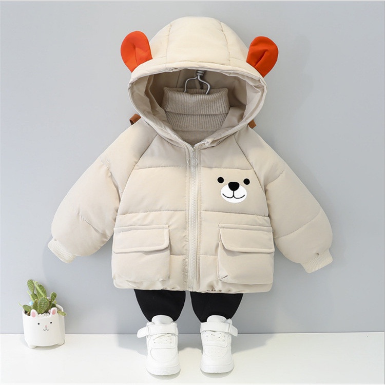 Áo khoác bé gái 8-20kg, Áo phao trẻ em cho bé gái 1-6 tuổi mẫu túi hộp, hàng đẹp.PHAOTUI88