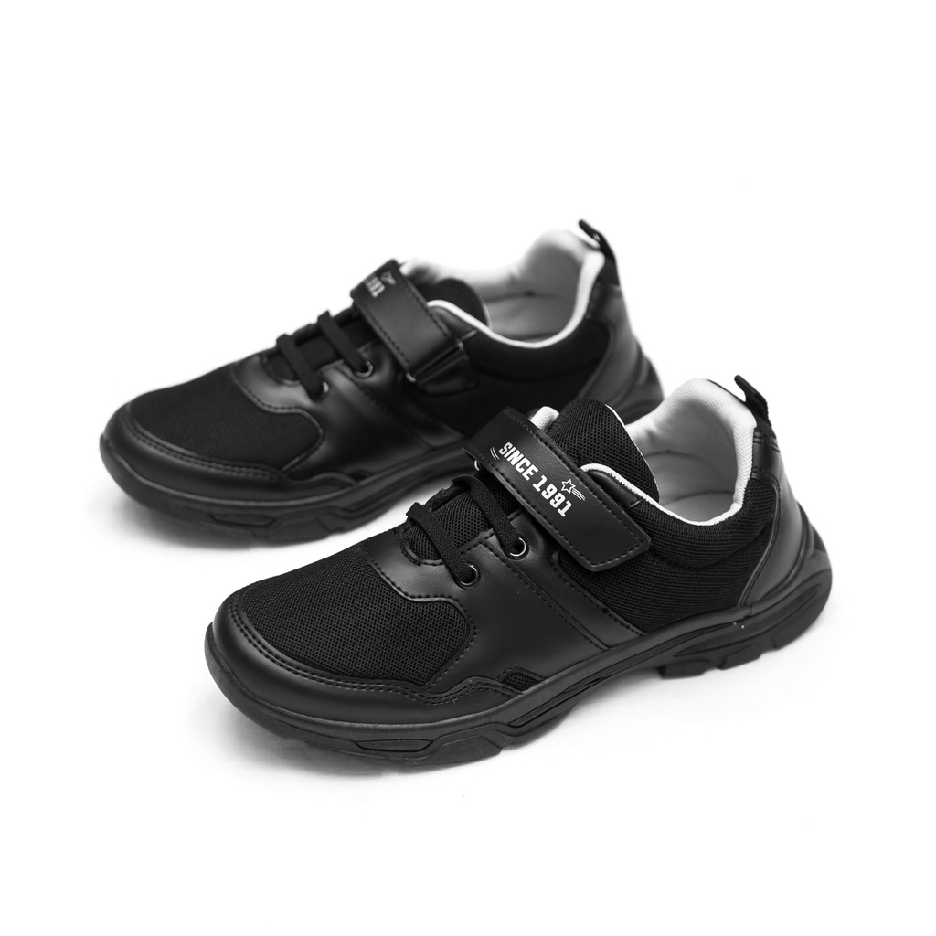 GIÀY THỂ THAO BATA HỌC SINH BÉ TRAI BITA'S GVBT.78 (ĐEN + NAVY + XÁM) - BITAS SPORT SNEAKERS