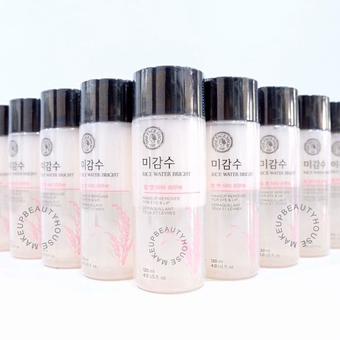 The Face Shop (Hàng Mới Về) Nước Tẩy Trang Mắt Môi Chiết Xuất Gạo Làm Sáng Da