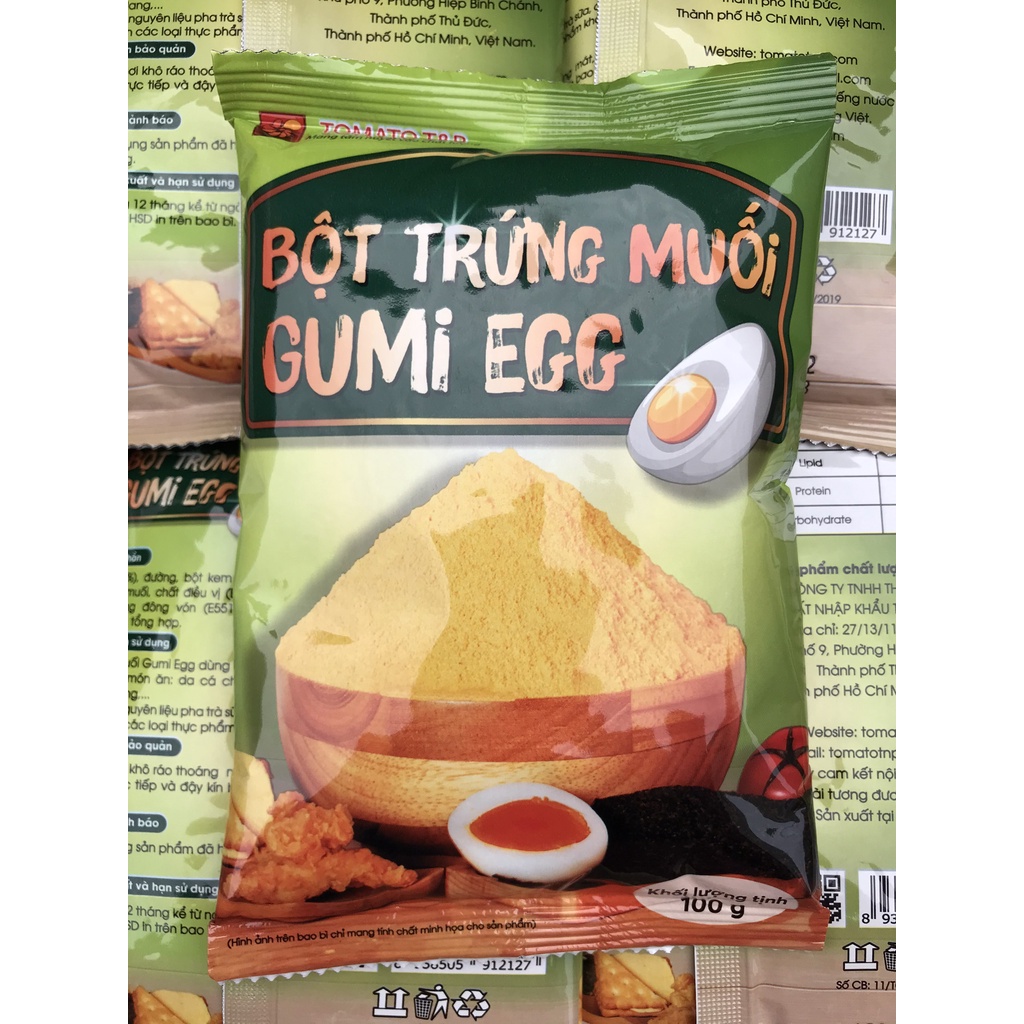 Bột trứng muối Gumi Egg (100g)