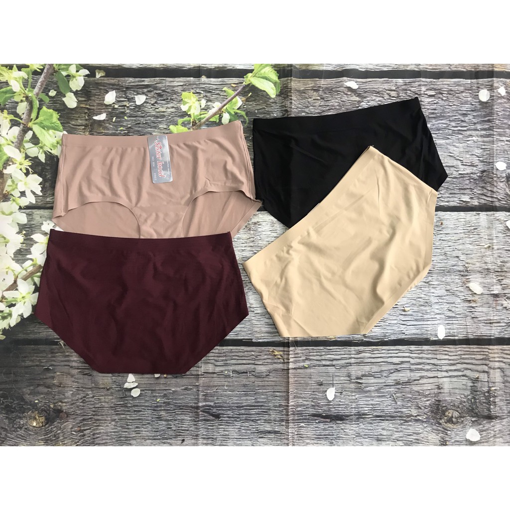 Quần lót su đúc chuẩn Thái Lan, chip co dãn không viền dày dặn mát mịn Sisterhood 604, Leblur