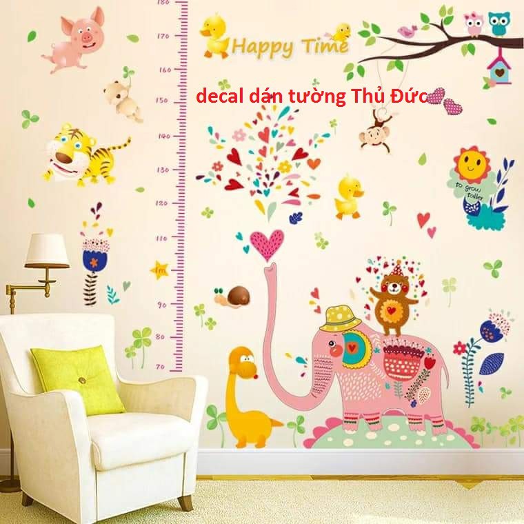 decal dán tường combo