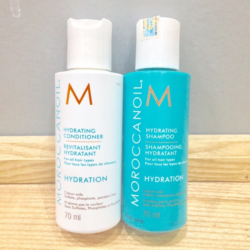 CẶP GỘI XÃ DƯỠNG ẨM MOROCCANOIL HYDRATION 70ML | 250ML | 500ML DẦU GỘI XÃ DƯỠNG ẨM MOROCCANOIL HYDRATION