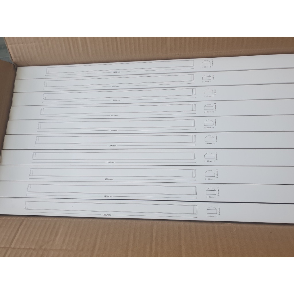 Combo 2 ĐÈN LED Tuýp 1.2M 48w Ánh sáng TRẮNG