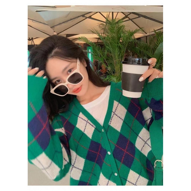 MS461 Áo cardigan nữ quả trám kiểu dáng Hàn Quốc