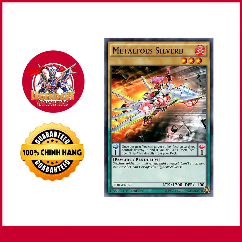 [EN-JP][Thẻ Bài Yugioh Chính Hãng] Metalfoes Silverd