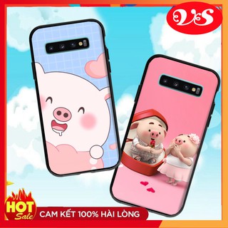 [ Hot Trend ] Ốp lưng Samsung Galaxy S10 Plus / S10 / S9 Plus / S9 / S8 Plus / S8 / S7 Edge hình Heo Con Dễ Thương 02