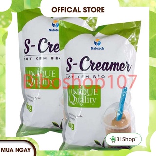 💥💧[Siêu rẻ] 🎶Combo 2 gói Bột kem sữa béo làm trà sữa S-creamer 1kg🎶