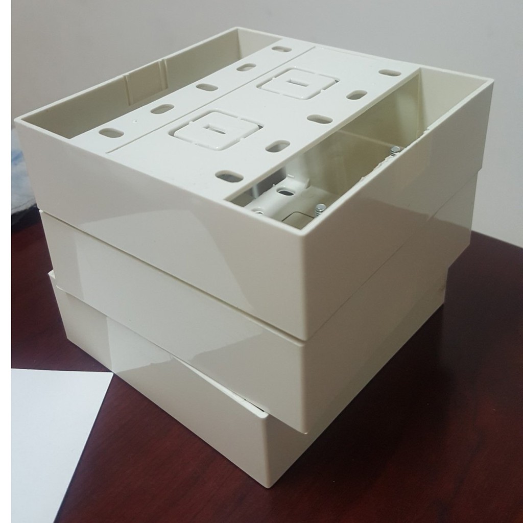 Đế nổi đôi cho công tắc ổ cắm