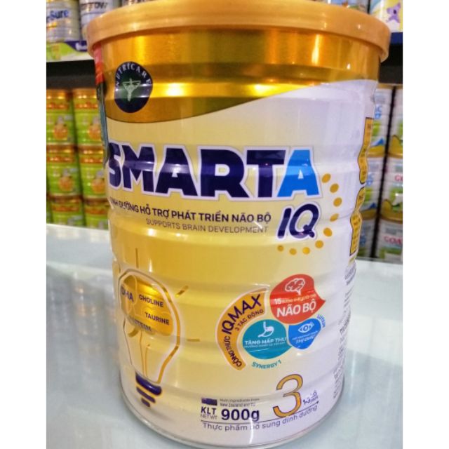 Sữa bột Smarta IQ 3 900g (Date 2023)