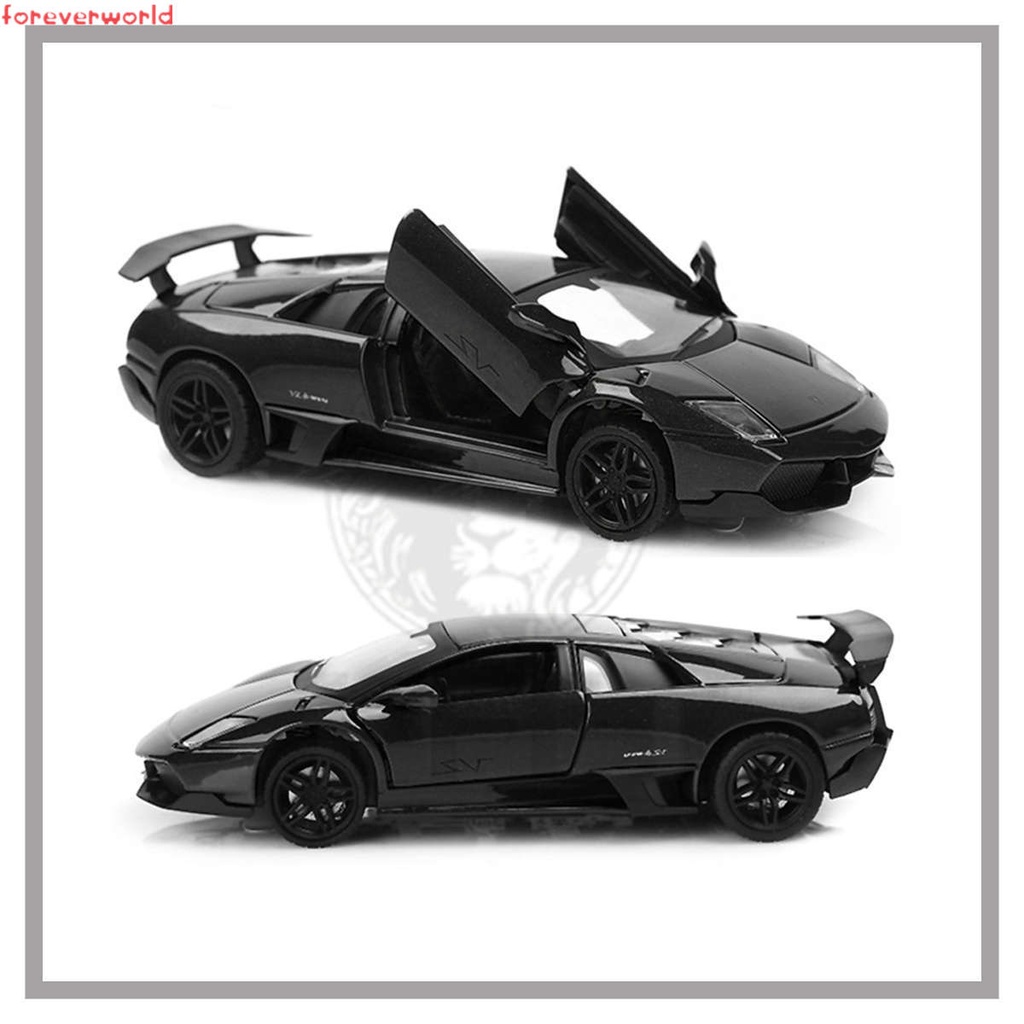  【COD & Ready Stock】 1:32 Lamborghini Bat Sound & light function the door can be opened diecast Alloy car model toys for boys toys for kids car for kids educational toys cheap prices