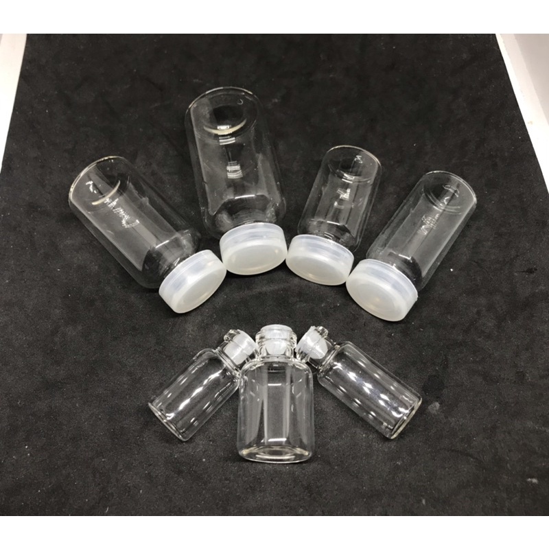 Lọ thuỷ tinh mini nút nhựa nhiều size từ 2k/ lọ