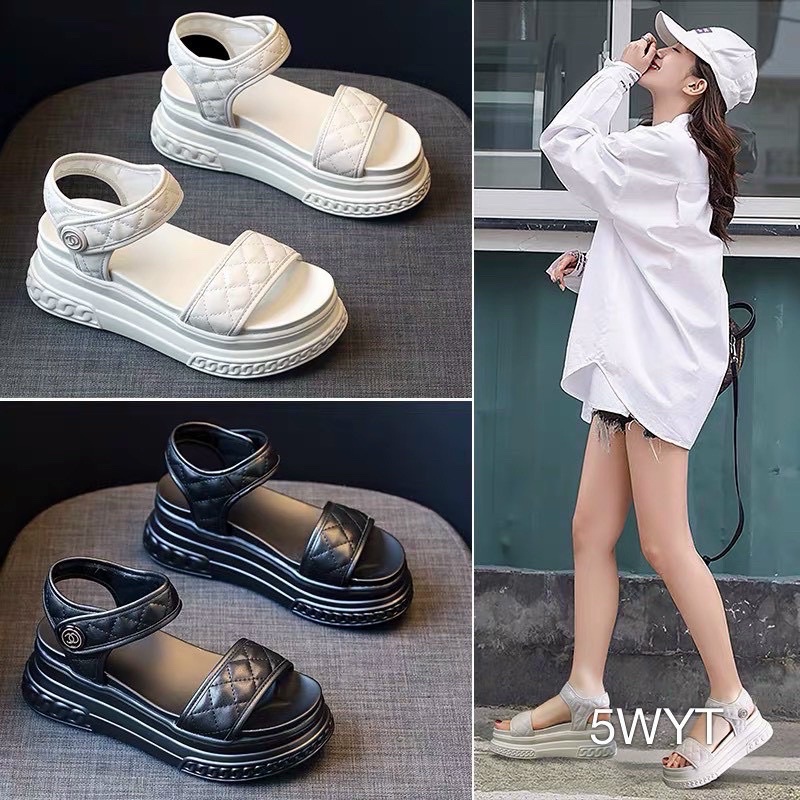 Sandal Bánh Mì Da Ô Chỉ Xịn Chuẩn Cao Cấp Êm Đẹp