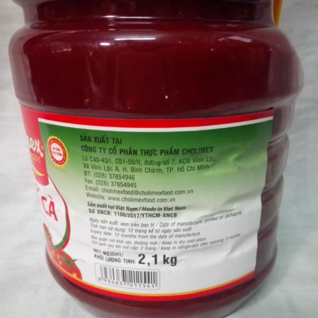 Tương cà Cholimex 2.1kg