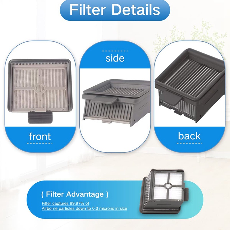 Bộ Lọc Và Chổi Lăn Thay Thế Cho Máy Hút Bụi Dreame H11 H11 MAX