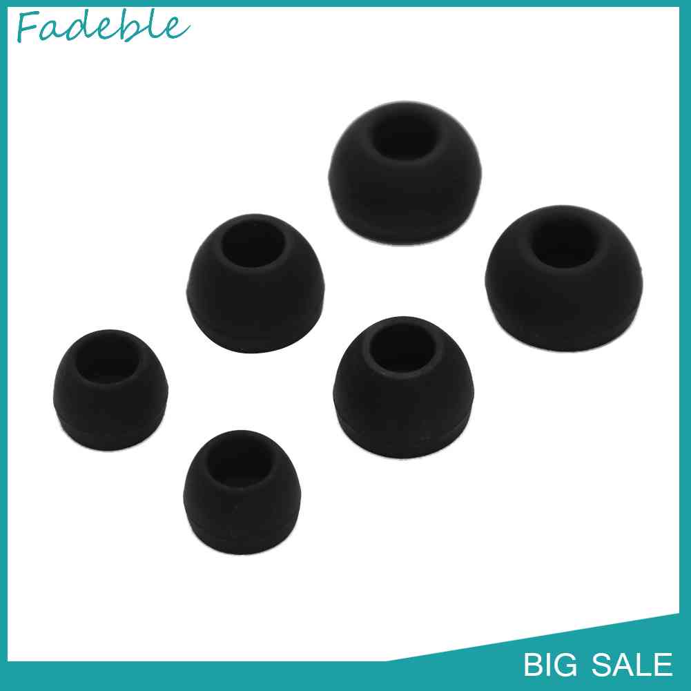 6 Mút Silicone Thay Thế Cho Tai Nghe KZ LZ A4 DZ9